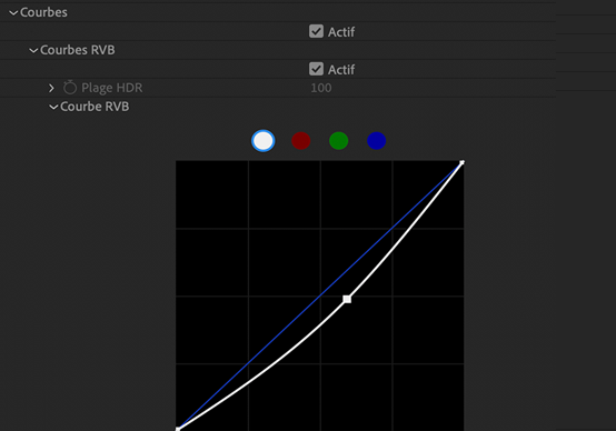 Utilisation d’effets de correction des couleurs dans After Effects