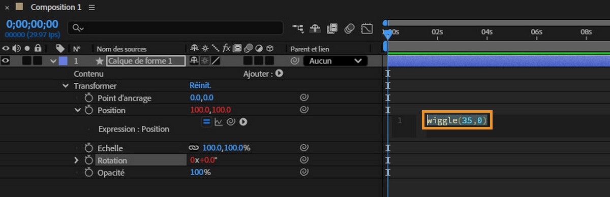 modifier l’expression