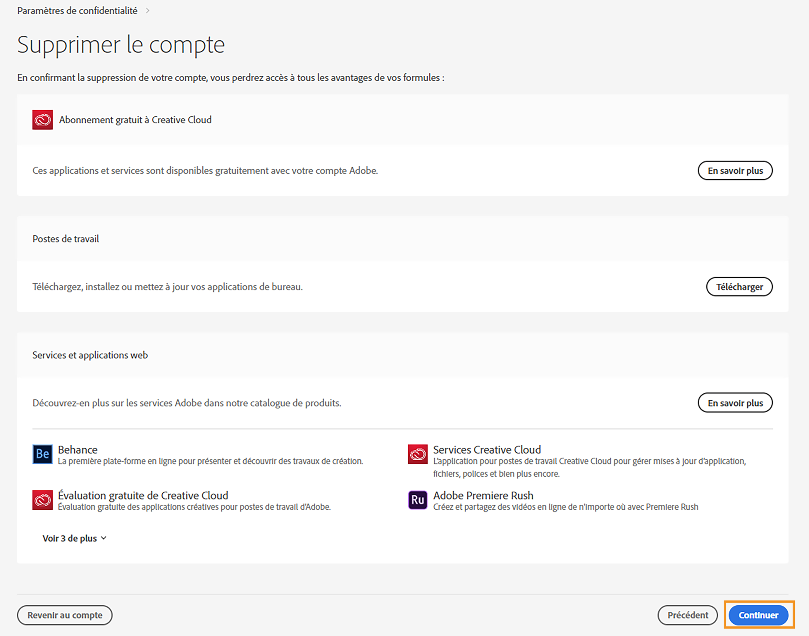 Suppression De Votre Compte Adobe Individuel Et Suppression Definitive De Vos Informations Personnelles