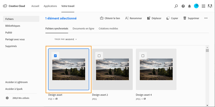 Partagez Des Liens Publics Vers Des Fichiers Et Dossiers Creative Cloud