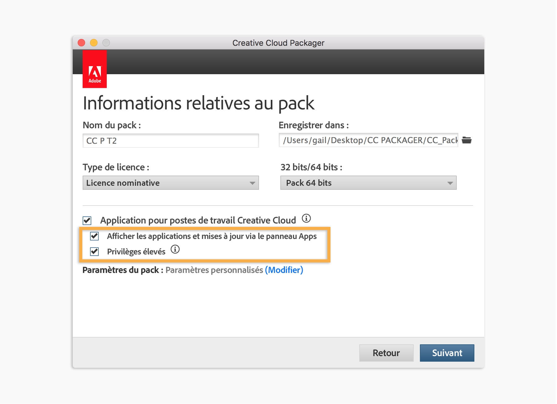 Install Adobe Creative Cloud Package – ARKBC