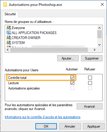 Contrôle total Contrôle total