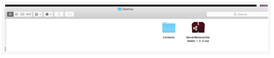 Cliquez deux fois sur le fichier DMG et copiez le contenu sur le bureau
