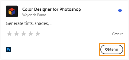Sélectionnez Obtenir pour démarrer l’installation