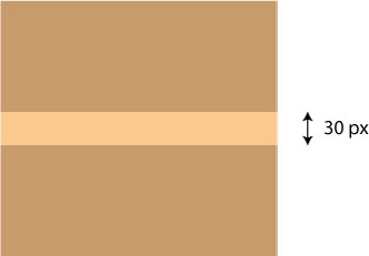 Deux marges adjacentes sont fusionnées et la distance verticale correspond à la plus grande des deux marges.