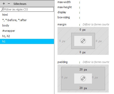 Remplacement de l’espace vertical autour du titre principal par une marge intérieure.