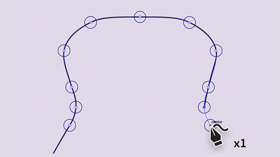 Dessin d’un corps de guitare à l’aide de clics simples