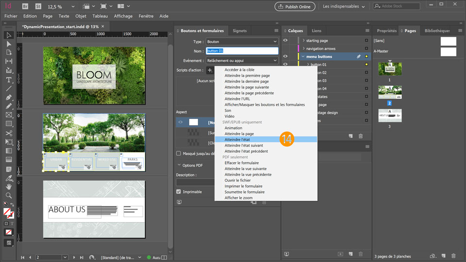 Comment Faire Un Diaporama Video Sur Indesign Adobe Learn - Apprentissage InDesign Création d’une présentation