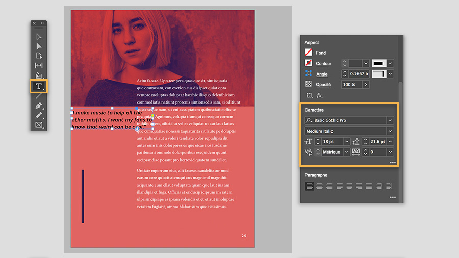 Comment Creer Une Citation Ou Une Legende Tutoriels Adobe Indesign