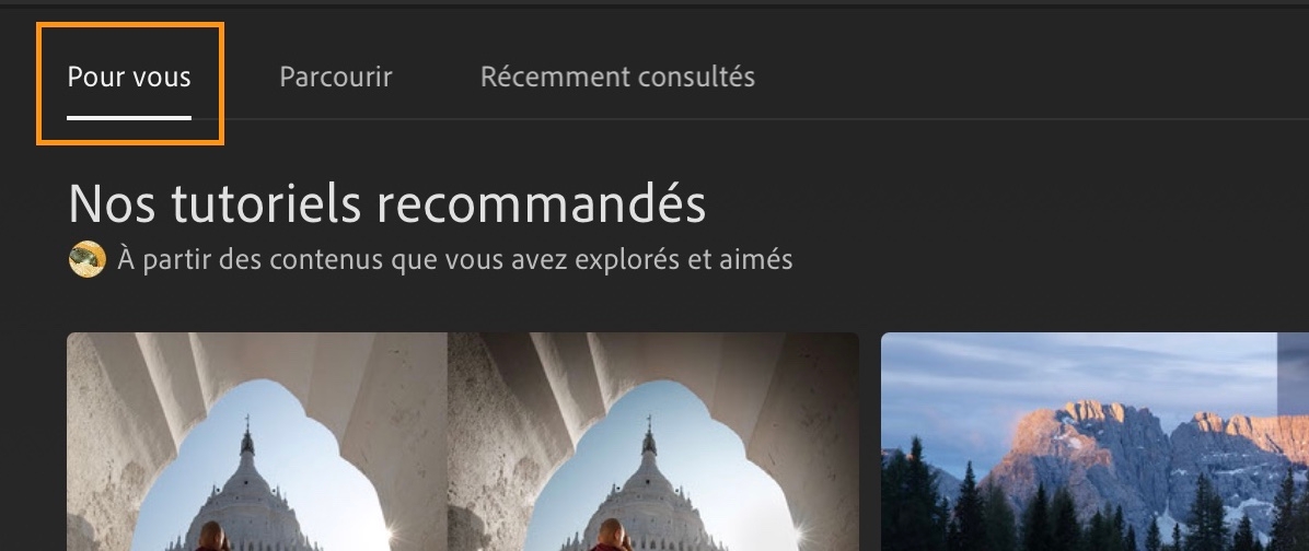 Lightroom pour poste de travail