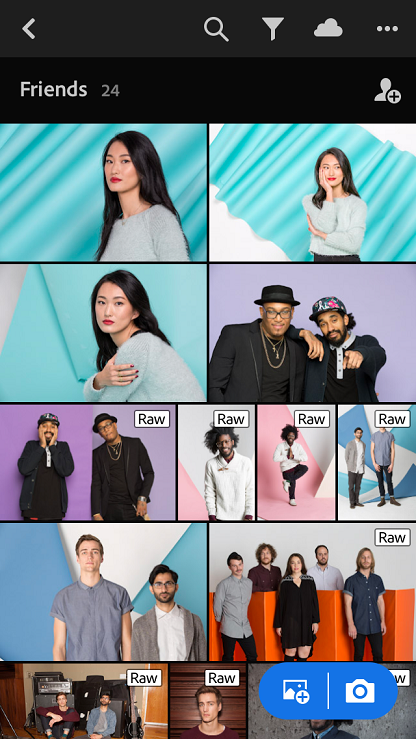 Mode Grille Lightroom