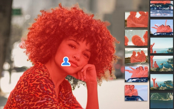 Application de masques AI à plusieurs photos