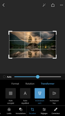 Corriger la perspective