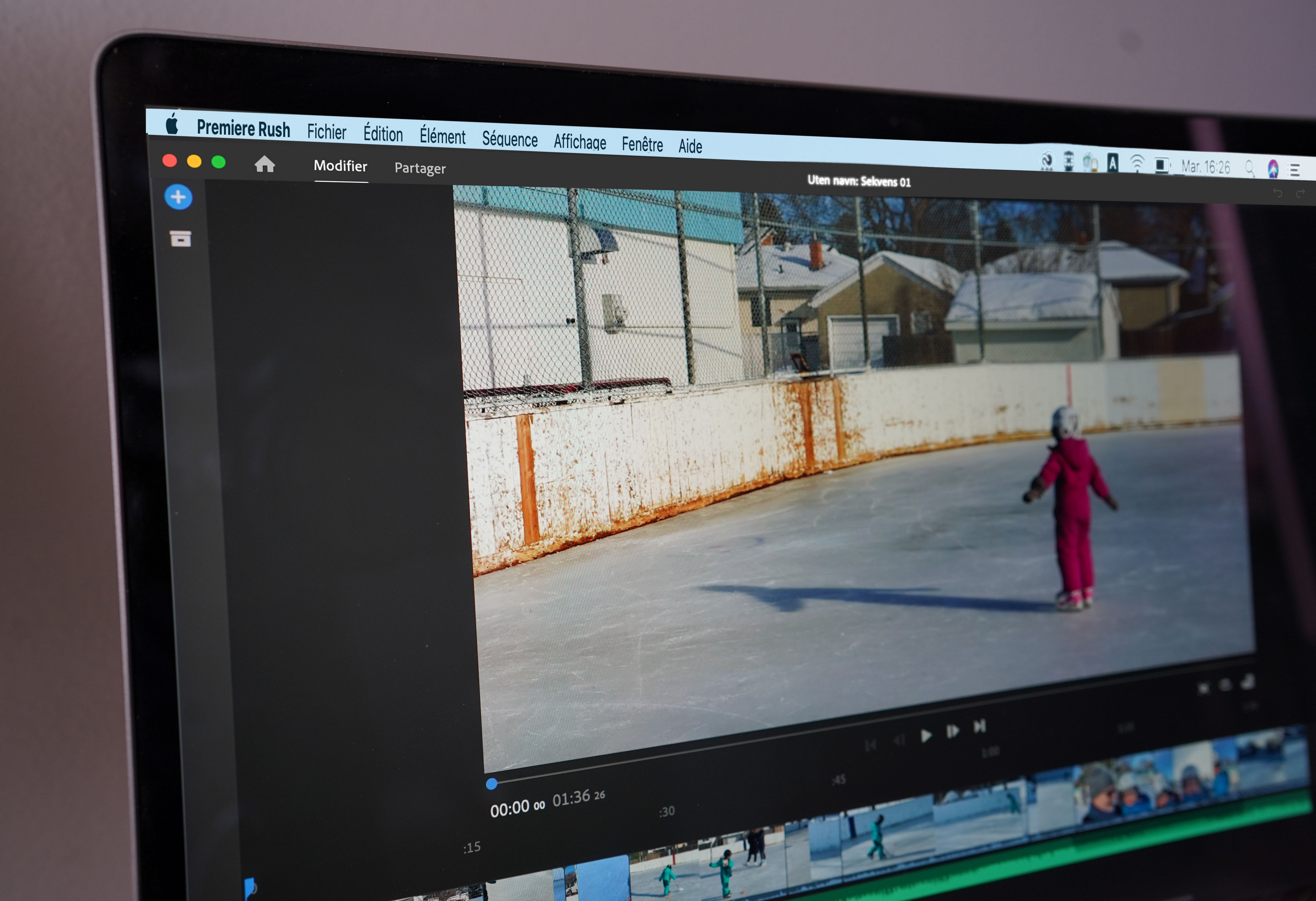 Premiere Rush sur les appareils avec puce Apple M1