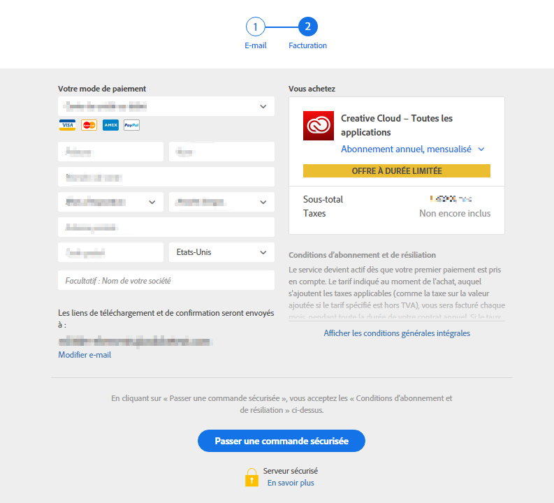 Modification Du Pays Associe A Adobe Id