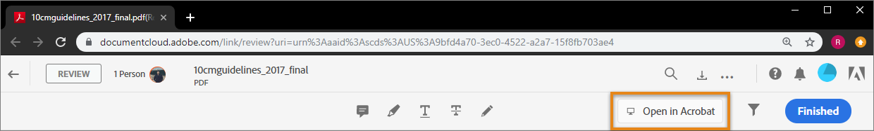 סקירה ביישום למחשבים שולחניים
