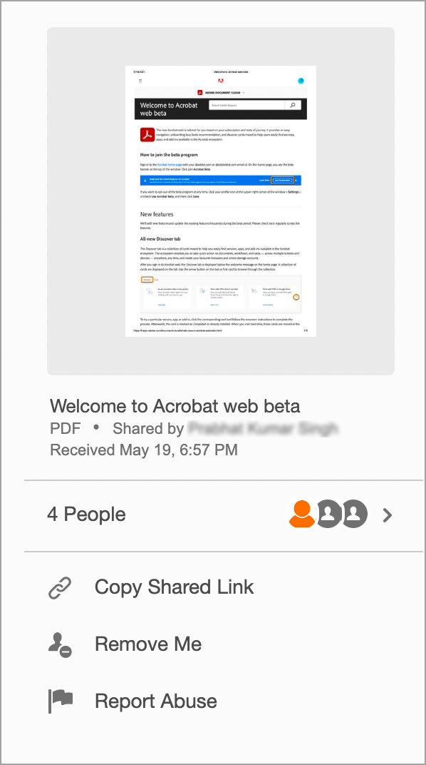 פעולות בקבצים שהתקבלו להצגה