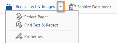 Redact Text and Images Redact Text and Images