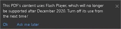 הודעת אזהרה על Flash מושבת הודעת אזהרה על Flash מושבת