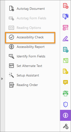 Accessibility check בכלי Accessibility Accessibility check בכלי Accessibility