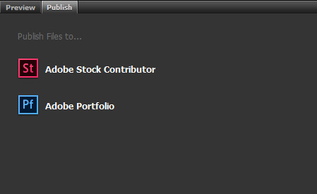 Adobe Bridge מחובר ל- Adobe Stock