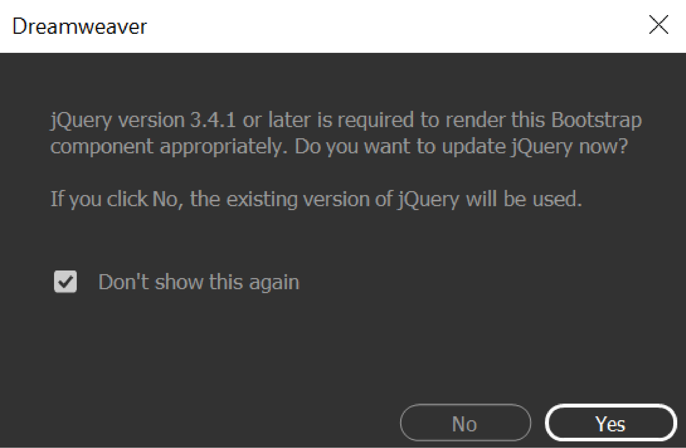 תיבת דו-שיח מוקפצת של jQuery