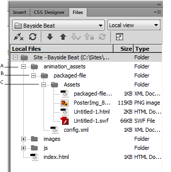 מיקום הקבצים המחולצים מיקום הקבצים המחולצים