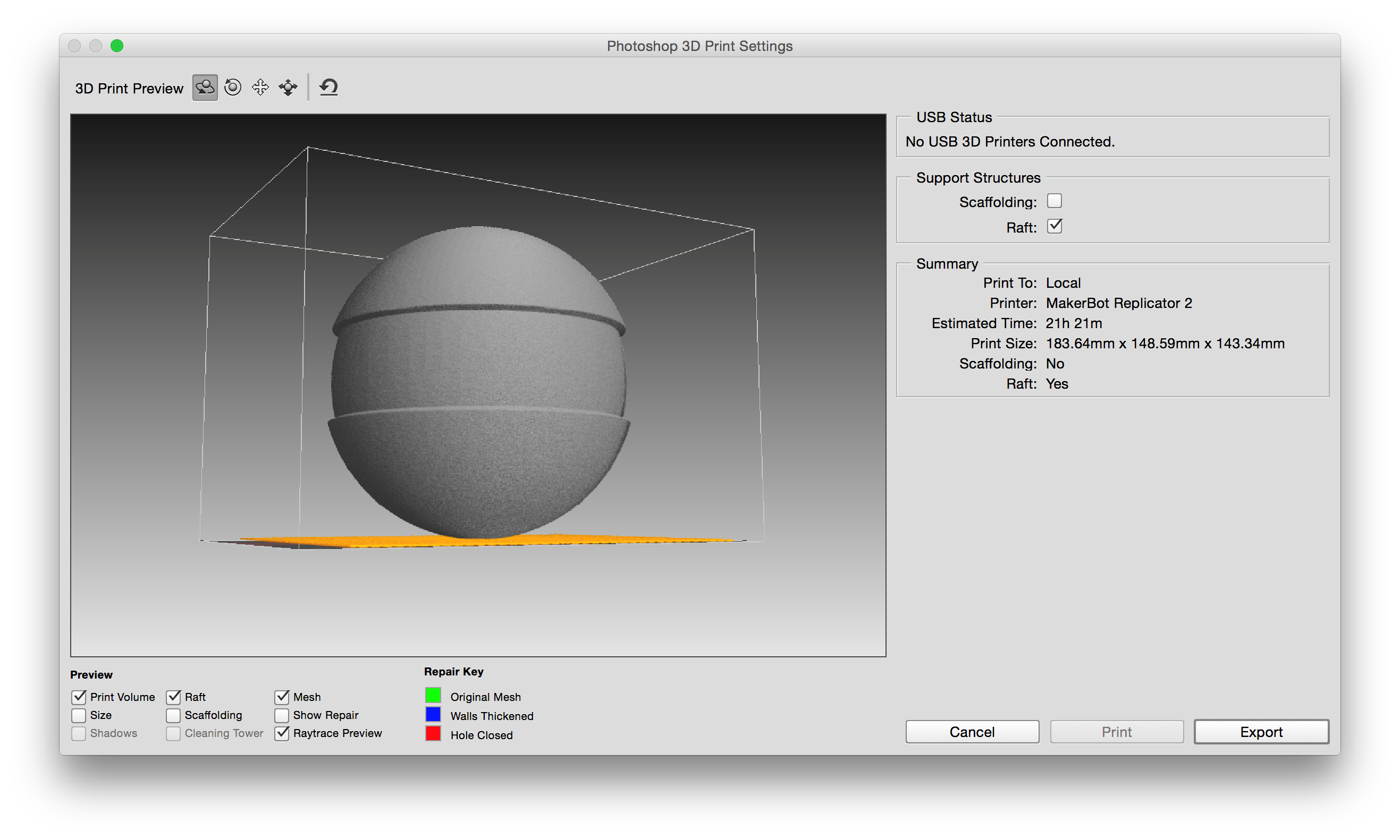 פרטי משטח ב- Photoshop