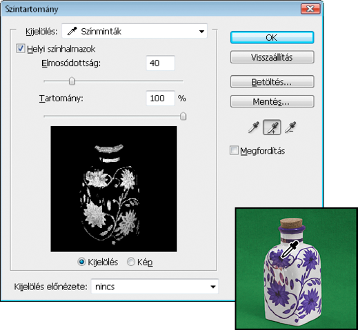 Szín mintavételezése Photoshop – Szín mintavételezése