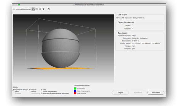 Felszín részletessége a Photoshopban