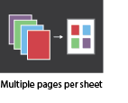 print multiple pages per sheet