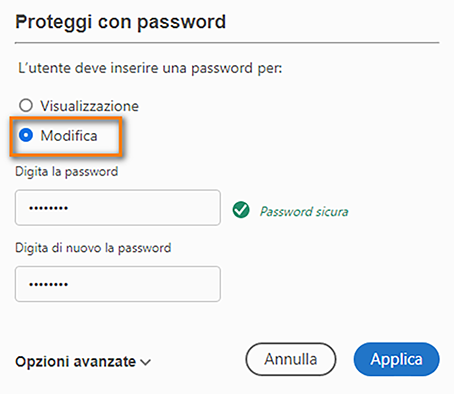 Protezione Dei Documenti Pdf Tramite Password Adobe Acrobat