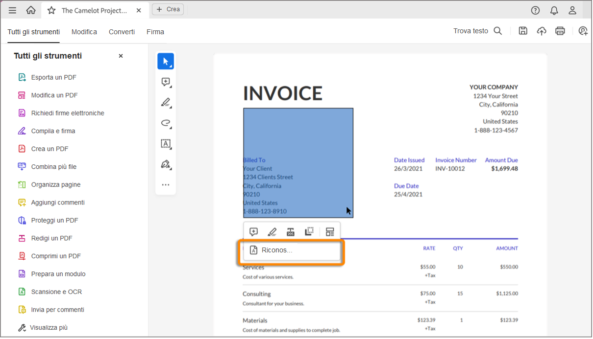 Novità in Adobe Acrobat