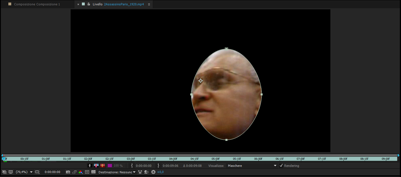 Sostituisci Con Composizione After Effects Non Funziona