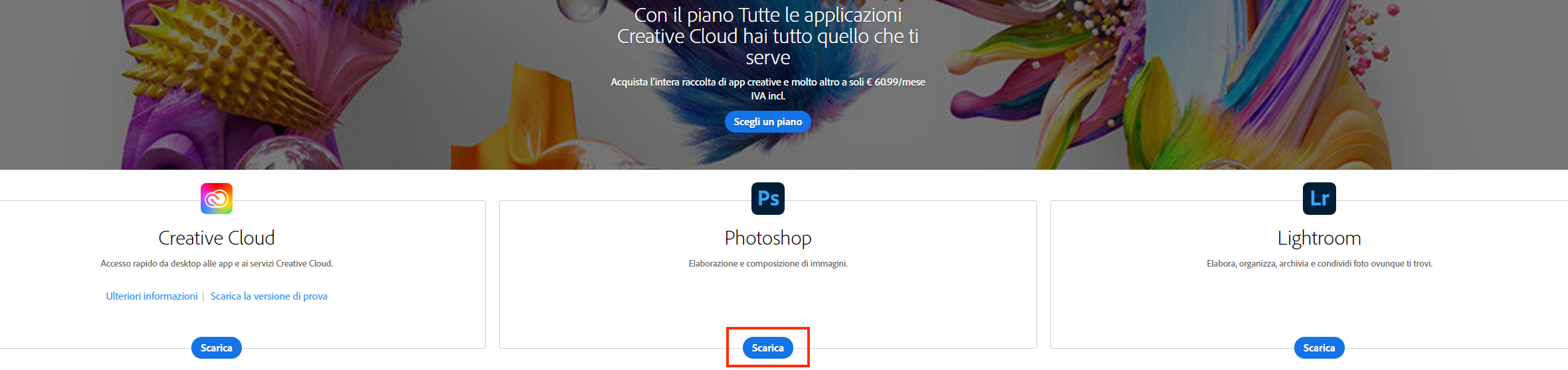 Download Adobe Creative Cloud Versione Di Prova