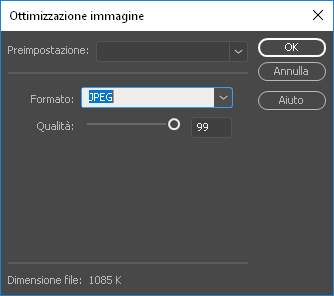 imageoptimization Ottimizzare l’immagine in Dreamweaver