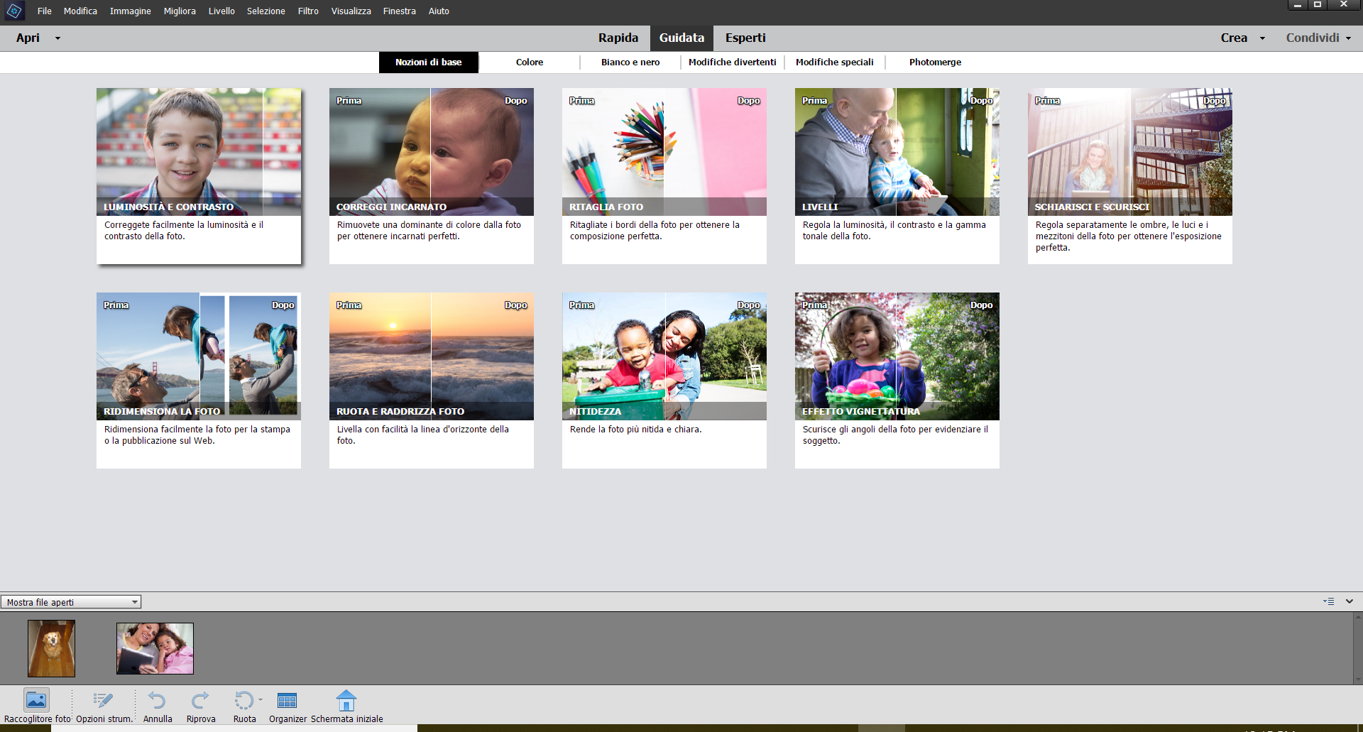 Apportare Correzioni Rapide In Editor Foto