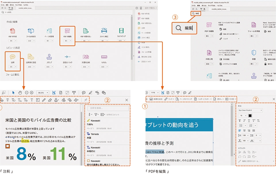 第1章 Acrobat の基本操作