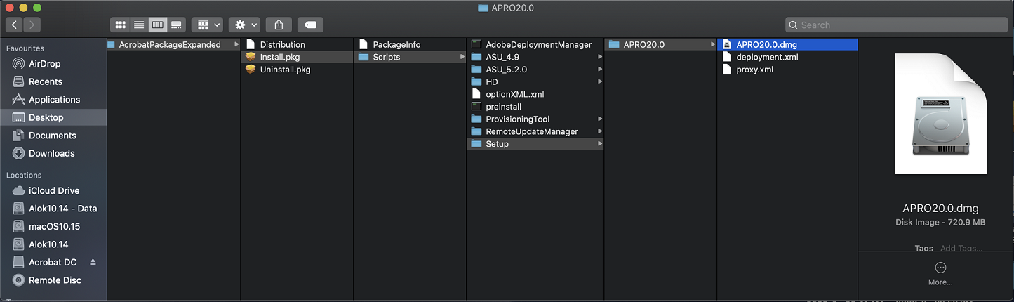 Adobe Acrobat Dc のデプロイ