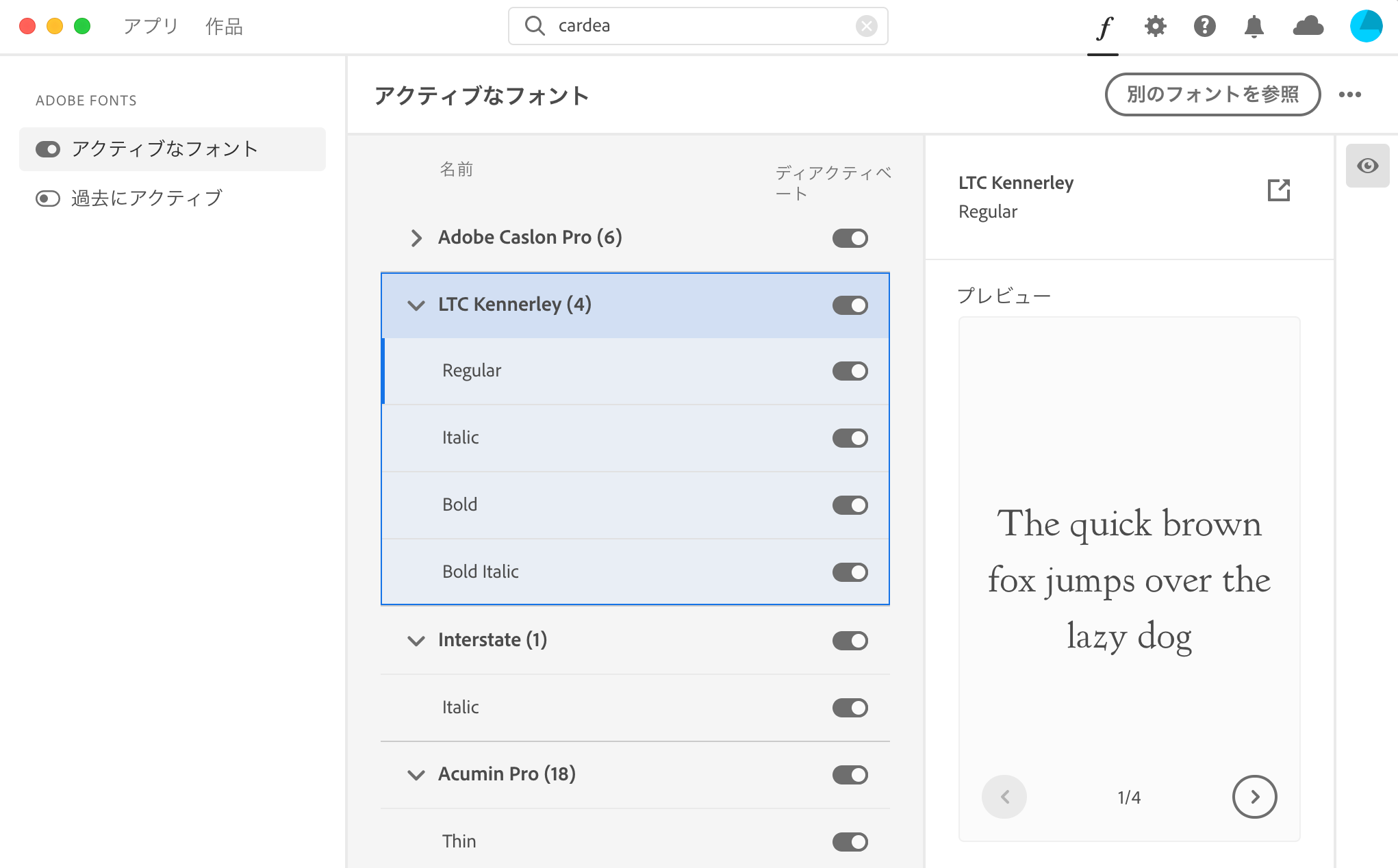 Adobe Fonts User Guide