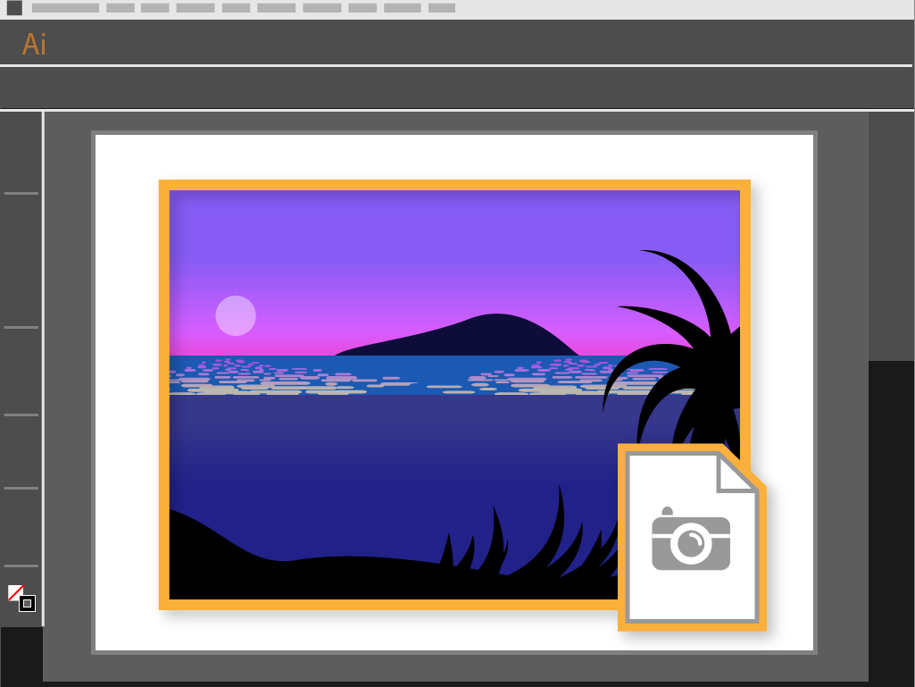 ビジュアルチュートリアル Illustrator でマスクを作成する