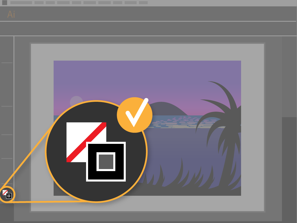 ビジュアルチュートリアル Illustrator でマスクを作成する