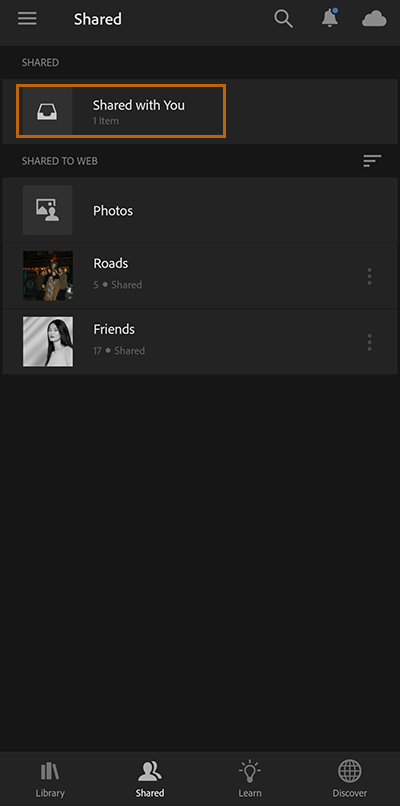 Lightroom For Mobile Android で写真を保存 共有および書き出す方法について説明します