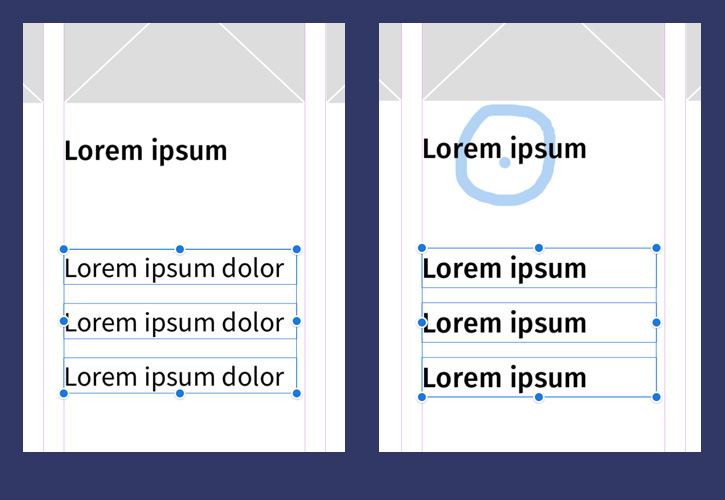ひらめきがその場でレイアウトになるcomp Adobe Comp チュートリアル