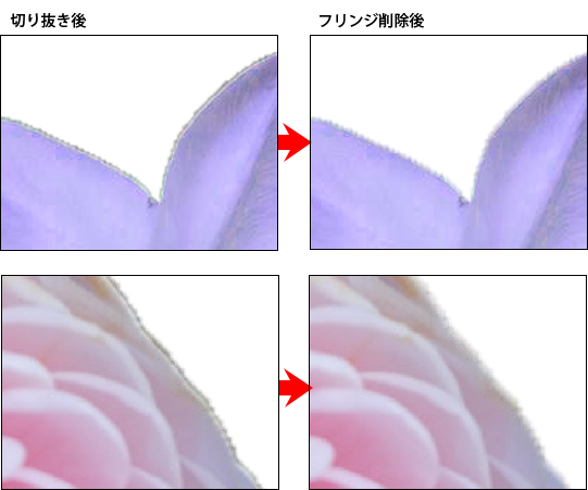 切り抜いた画像の境界をきれいにする方法 Photoshop Elements 14