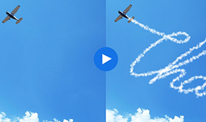 ブラシツールで青空に素敵なメッセージを Adobe Photoshop Tutorials Adobe Photoshop チュートリアル