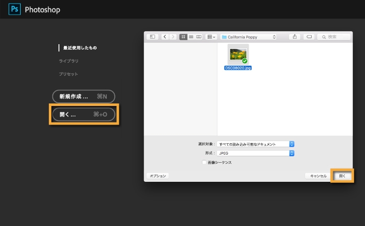 1つの写真にカラーと白黒を組み合わせる方法
