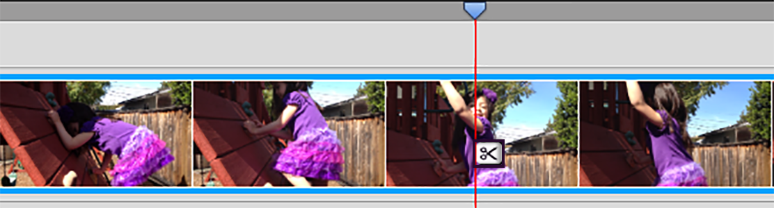 モーションタイトル付きフリーズフレームの作成 - ガイド付き編集