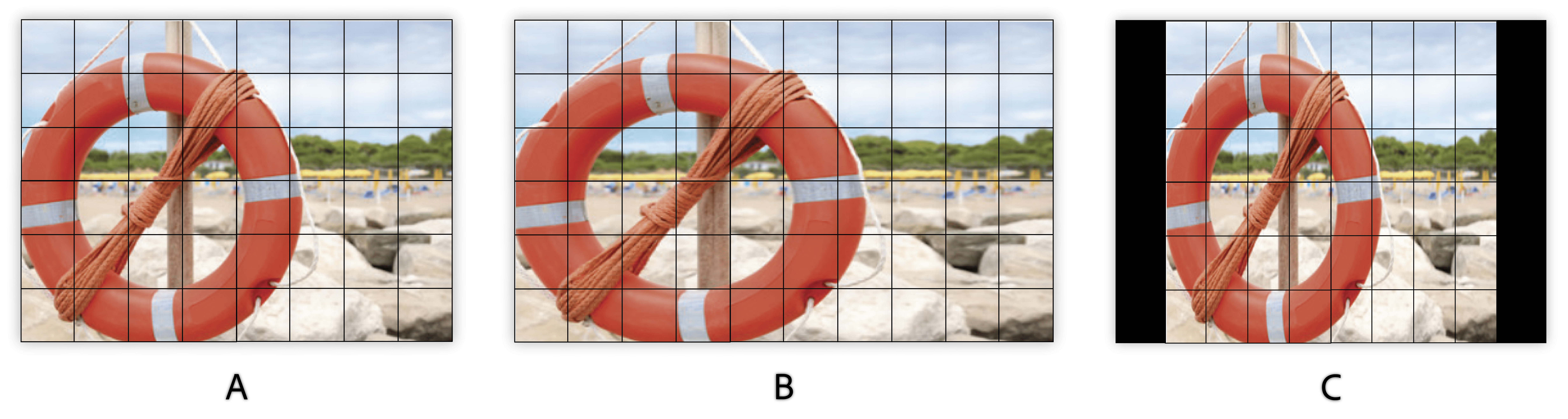 Premiere Pro での縦横比の操作