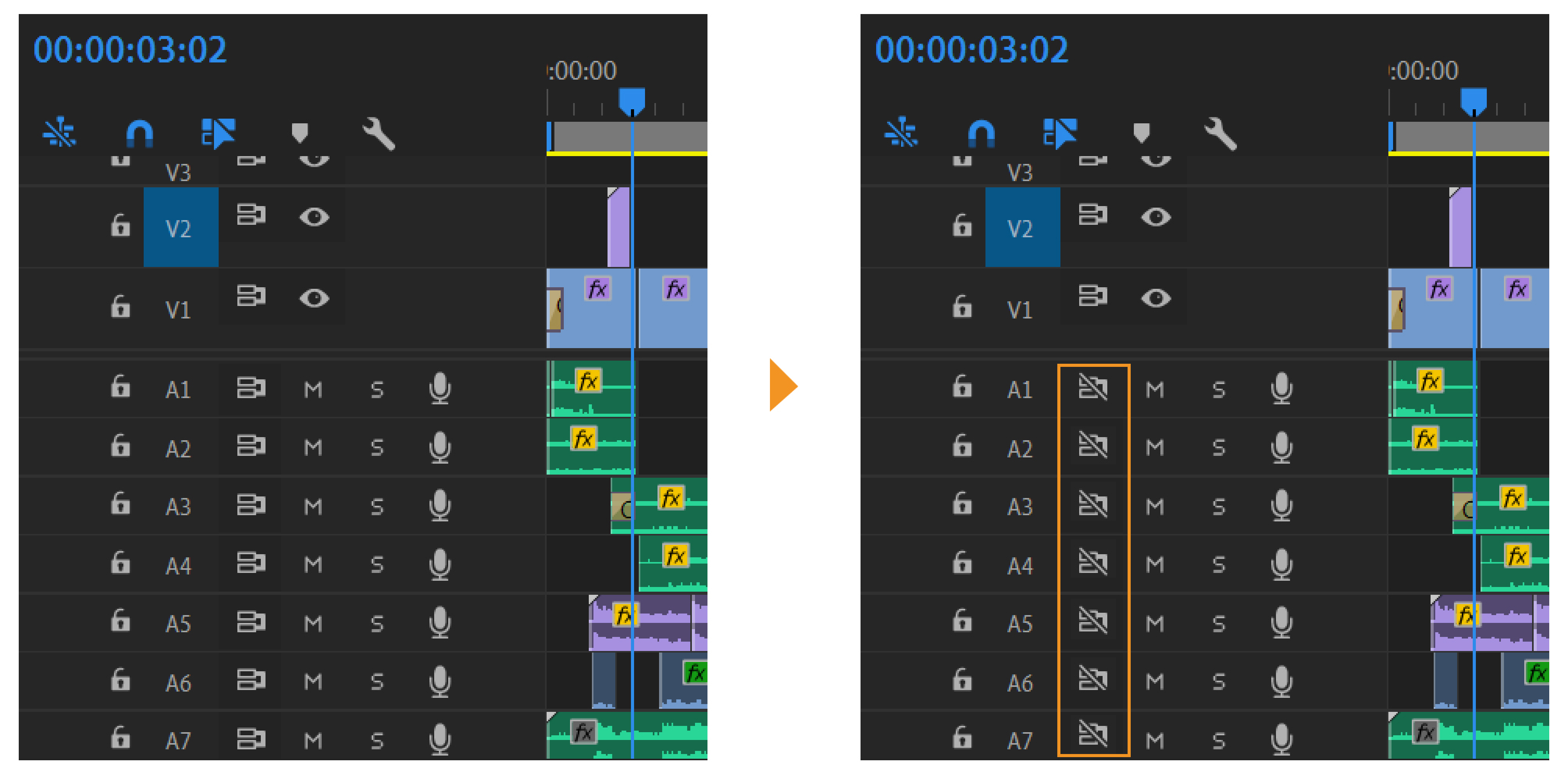 Premiere Pro でのシーケンスの作成および変更